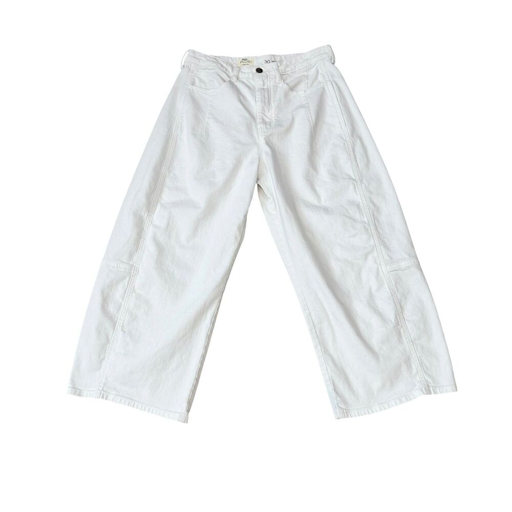 Anthropologie Pilcro Heritage Curve Mid-Rise Barrel Jeans Size 30
